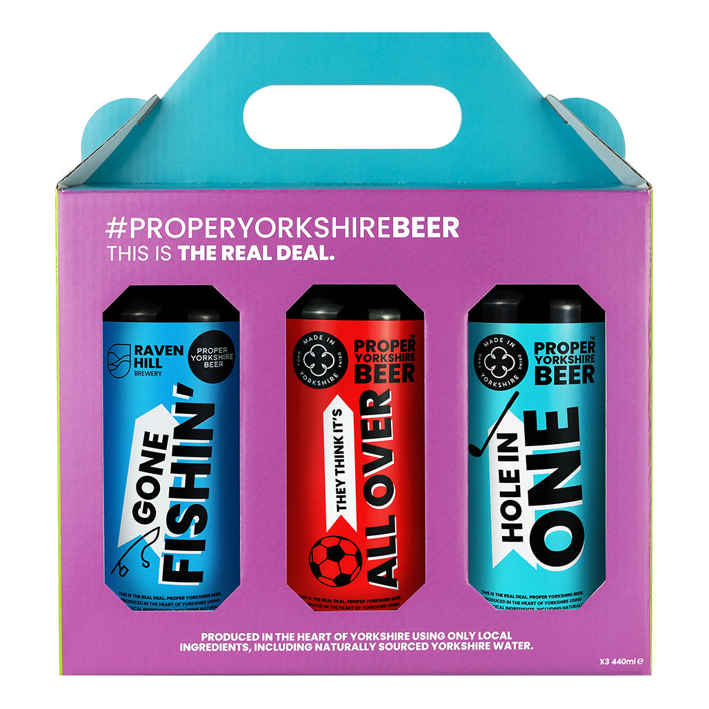 Proper Yorkshire Beer Gift Pack - Activities & Hobbies Selection